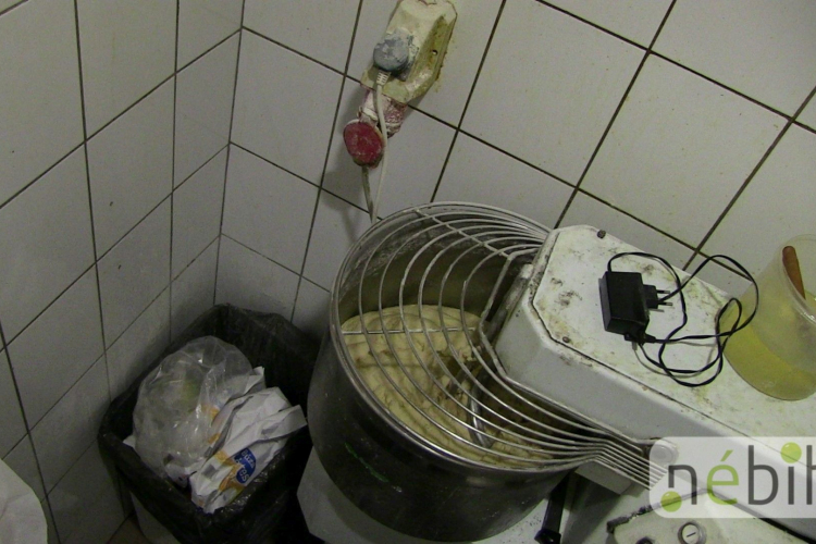 Kosz és mocsok miatt felfüggesztett egy pizza házhoz szállító üzemet a Nébih - VIDEÓ